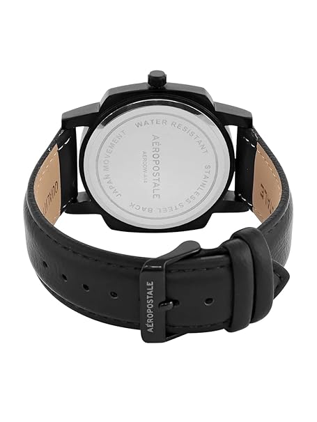 Aeropostale Men Red Dial & Black Straps Analogue Watch AERO_AW_A1-4_RD