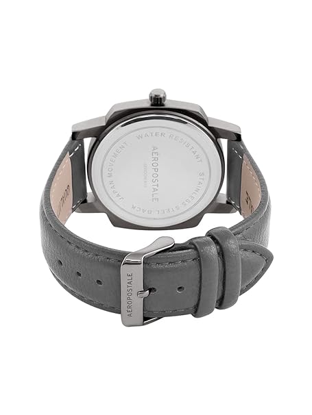 Aeropostale Men Blue Dial & Grey Straps Analogue Watch AERO_AW_A1-3_BLU
