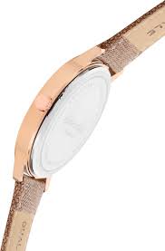 Men Black Brass Dial & Rose Gold-Toned Straps Analogue Watch AERO_AW_A4-5_BLK